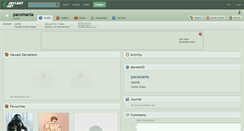 Desktop Screenshot of pacomania.deviantart.com