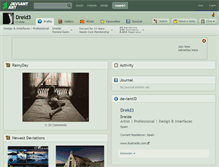 Tablet Screenshot of dreid3.deviantart.com
