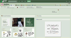 Desktop Screenshot of gardiniax.deviantart.com