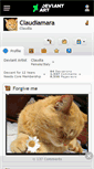 Mobile Screenshot of claudiamara.deviantart.com