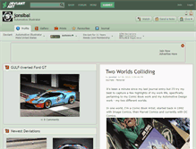 Tablet Screenshot of jonsibal.deviantart.com