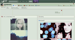 Desktop Screenshot of miroitement.deviantart.com