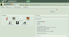 Desktop Screenshot of jellystardust.deviantart.com