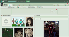 Desktop Screenshot of fayrin.deviantart.com