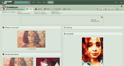 Desktop Screenshot of erekarayne.deviantart.com