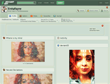 Tablet Screenshot of erekarayne.deviantart.com