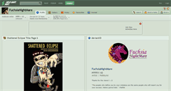 Desktop Screenshot of fuchsianightmare.deviantart.com