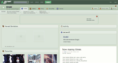 Desktop Screenshot of kindol.deviantart.com