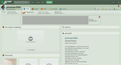 Desktop Screenshot of powersaw5000.deviantart.com