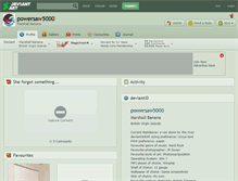Tablet Screenshot of powersaw5000.deviantart.com