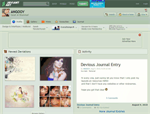 Tablet Screenshot of angooy.deviantart.com