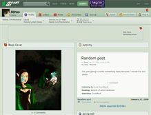 Tablet Screenshot of minso.deviantart.com