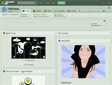 Tablet Screenshot of lilithstyle.deviantart.com