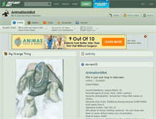 Tablet Screenshot of animationidiot.deviantart.com