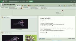 Desktop Screenshot of lazy-procrastinator.deviantart.com