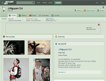 Tablet Screenshot of jjnguyen124.deviantart.com