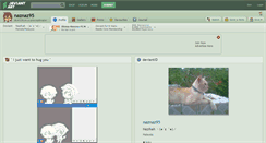 Desktop Screenshot of naznaz95.deviantart.com