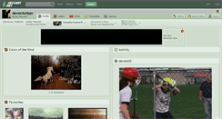 Desktop Screenshot of 4everamber.deviantart.com