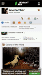 Mobile Screenshot of 4everamber.deviantart.com