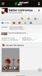 Mobile Screenshot of battler-ushiromiya.deviantart.com