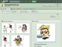 Tablet Screenshot of oolinstant0miso0soup.deviantart.com