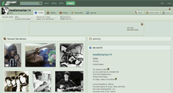 Desktop Screenshot of beatlemaniac14.deviantart.com