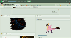 Desktop Screenshot of magentathedragon.deviantart.com