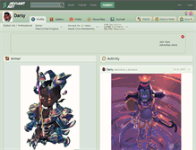 Tablet Screenshot of darsy.deviantart.com