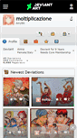 Mobile Screenshot of moltiplicazione.deviantart.com