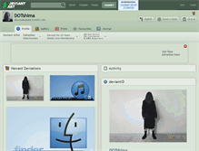 Tablet Screenshot of dotshima.deviantart.com