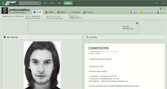 Desktop Screenshot of prettymodelboy.deviantart.com