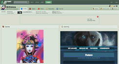 Desktop Screenshot of birthstone.deviantart.com