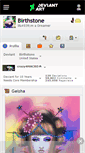 Mobile Screenshot of birthstone.deviantart.com