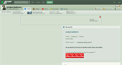 Desktop Screenshot of juniperjadelove.deviantart.com