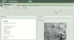 Desktop Screenshot of darkeneren.deviantart.com