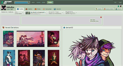 Desktop Screenshot of intrufox.deviantart.com
