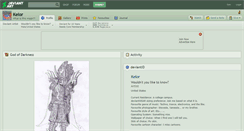 Desktop Screenshot of kelor.deviantart.com