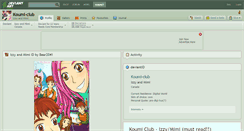 Desktop Screenshot of koumi-club.deviantart.com