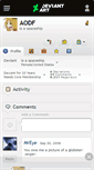 Mobile Screenshot of aodf.deviantart.com