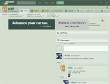 Tablet Screenshot of aodf.deviantart.com