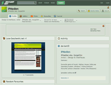 Tablet Screenshot of ipmedien.deviantart.com