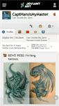 Mobile Screenshot of capthansismymaster.deviantart.com