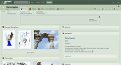 Desktop Screenshot of darkchapter.deviantart.com