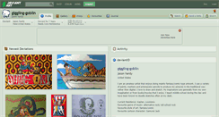 Desktop Screenshot of giggling-goblin.deviantart.com