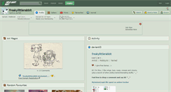 Desktop Screenshot of freakylittlerabbit.deviantart.com