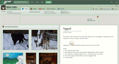 Desktop Screenshot of fallen-miko.deviantart.com