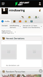 Mobile Screenshot of mindtearing.deviantart.com