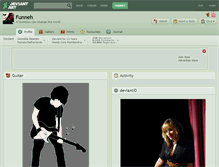 Tablet Screenshot of funneh.deviantart.com