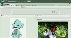 Desktop Screenshot of fire-mask.deviantart.com