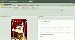Desktop Screenshot of epimetheus.deviantart.com